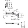 LAMP(Sugatsune) Stainless Steel Torque Stay with Free-stop Mechanism S-52T15 Type > S-52T15R - Image 2