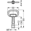 LAMP(Sugatsune) Insert Key 204-01 Type >204-0103 - Image 2