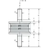 Atom Round Vibration Isolation Rubber (Double-Sided Bolt Type) > KA-35-35H - Image 2