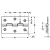 LAMP(Sugatsune) Stainless Steel Hinge D-S-A Type > D-S-89A - Image 2