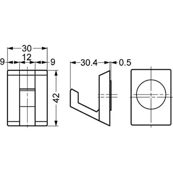LAMP(Sugatsune) Magnetic Hook MJ-30 >MJ-30 - Image 3