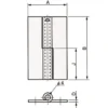 LAMP(Sugatsune)  Lift-off Hinge >TH-77-1R - Image 2