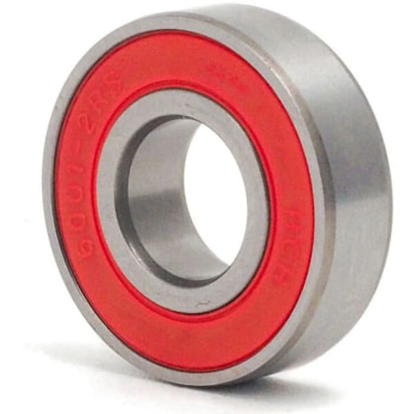 CCTY Bearing Japan Ball Bearing, Series 6000, 2RS (Rubber Seals with Contact on Both Sides) > 6001-2RS