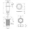 LAMP(Sugatsune) Cam Lock Fastener? Small Button Type? 155F type > 155F-05-1 - Image 2