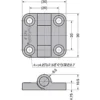 LAMP(Sugatsune) Click Hinge HG-MPS2 type > HG-MPS2-WT - Image 2