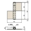 LAMP(Sugatsune) Stainless Steel Flag Hinge >B-19-SUS-2(Right-Handed) - Image 2
